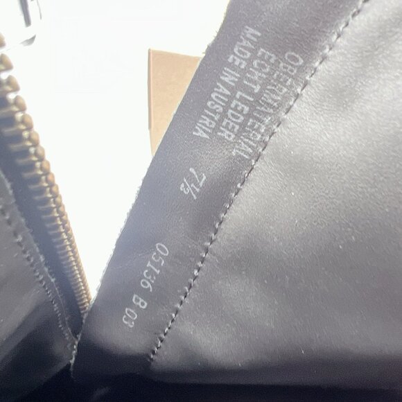 Paul Green Reya Boot Heeled Ankle Black Soft Suede UK 7.5 US 10 - NEW $550 - Picture 12 of 12